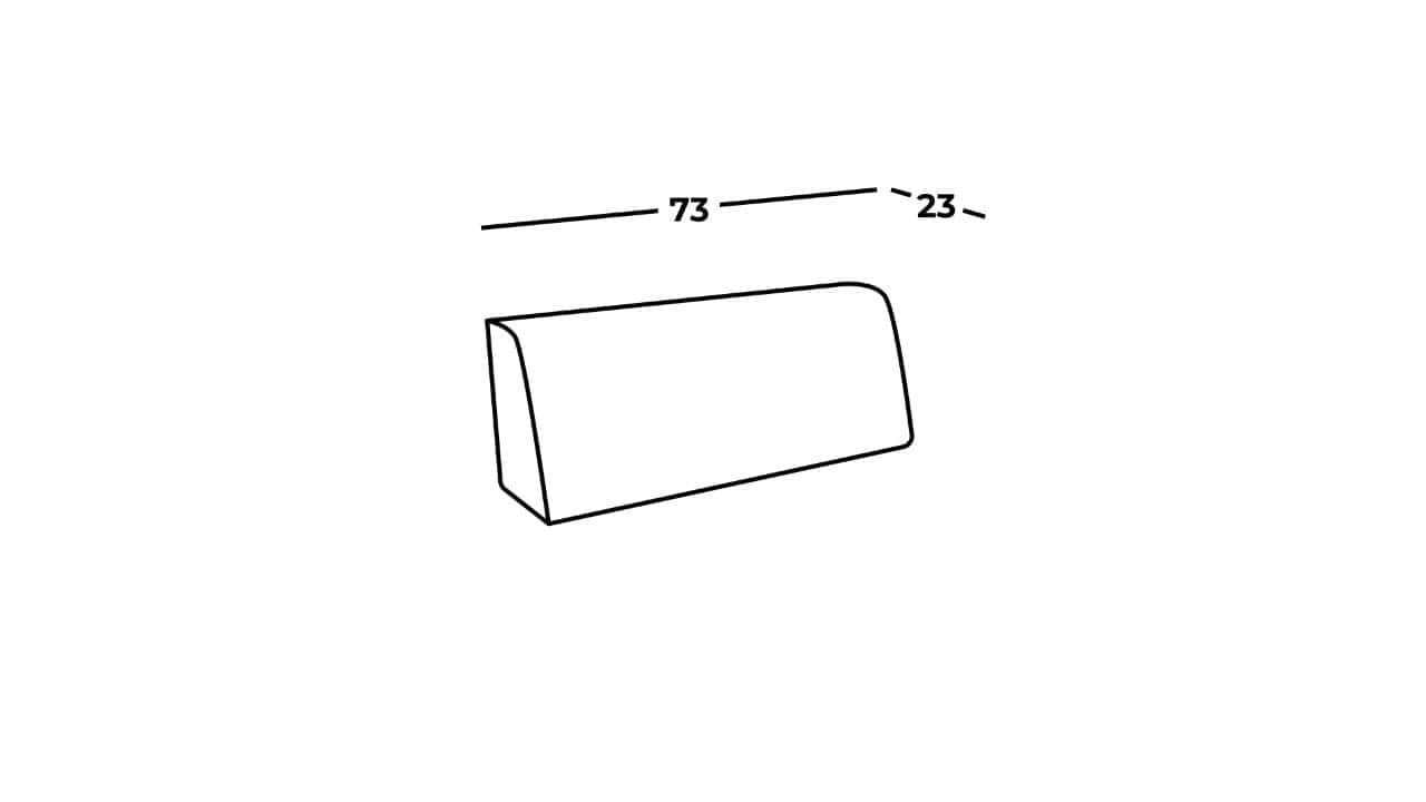 CasCais NA naslonski jastuk