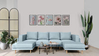 Mollia / FF-19: Pastel Blue / Uklonjive navlake