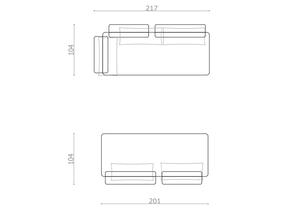Matacao3 Twin &ndash; 2x Trosjed