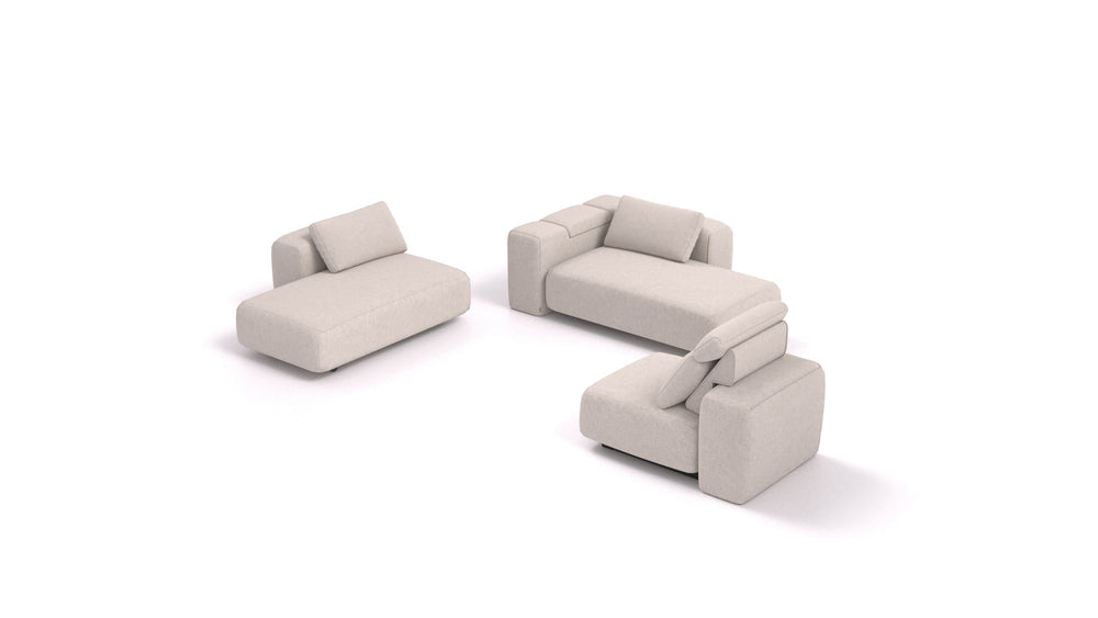 BonBon3 M+ &ndash; 2x Dvosjed + Naslonjač