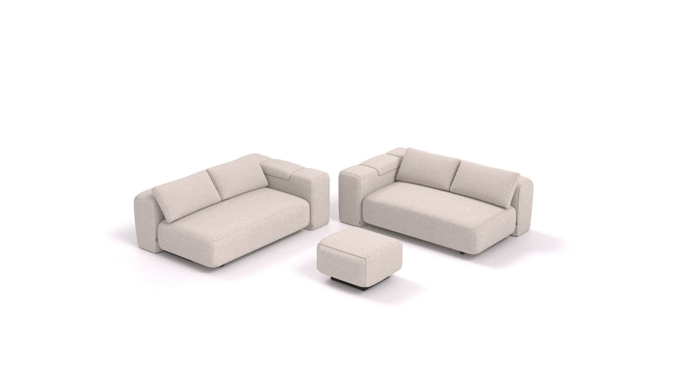 BonBon3 L &ndash; 2x Dvosjed + Tabure