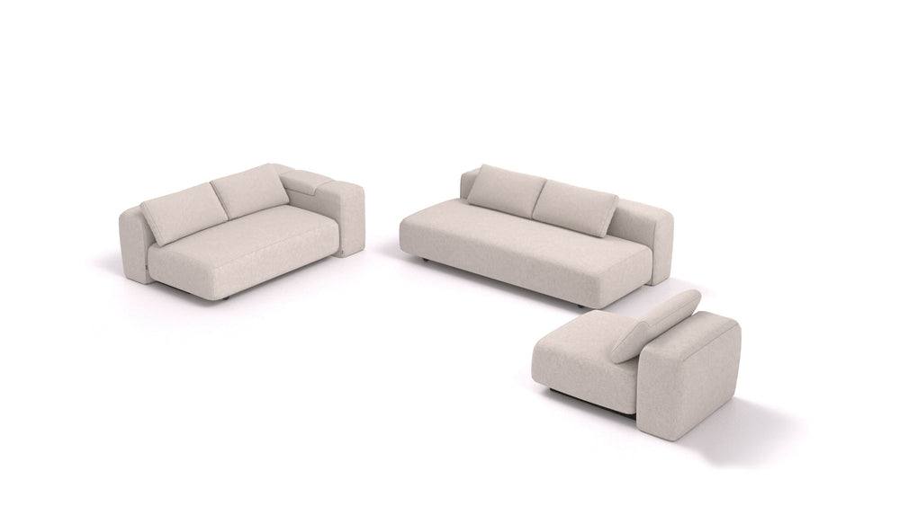 BonBon3 E+ &ndash; Dvosjed + Trosjed +Naslonjač