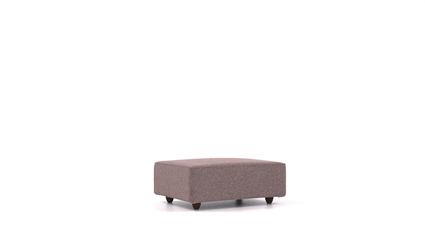 Cascais F, element modularne sjedeće FEYDOM u tkanini Icon IC-69 Marmo, tamne noge