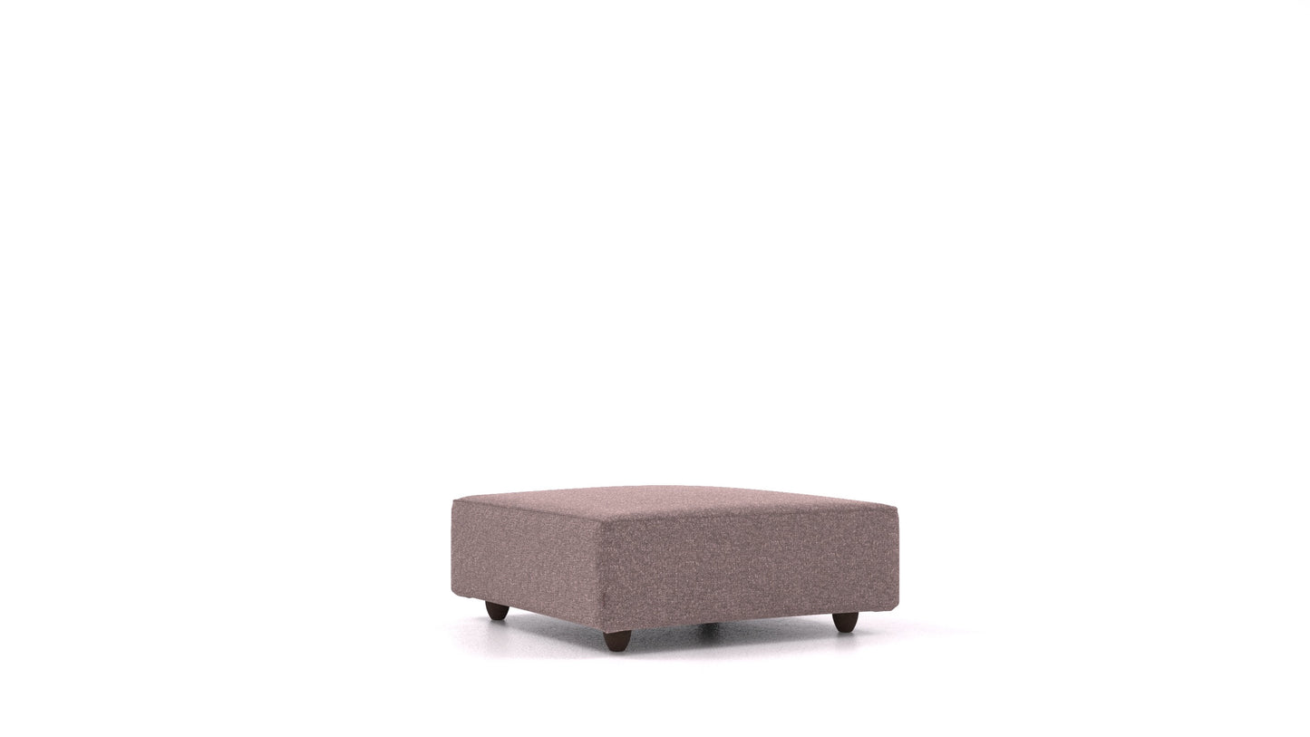 Cascais K, element modularne sjedeće FEYDOM u tkanini Icon IC-69 Marmo, tamne noge