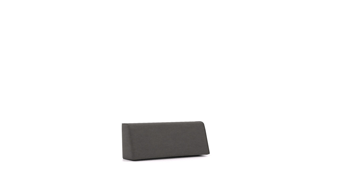 CasCais NA naslonski jastuk, jastuk FEYDOM u tkanini Mollia FF-12 Dark Grey