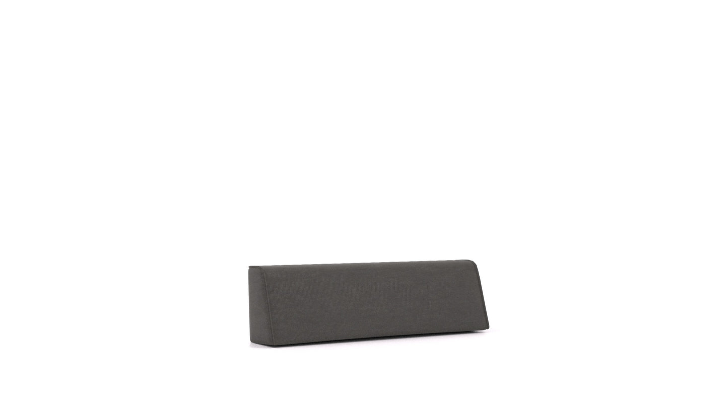 CasCais NB naslonski jastuk, jastuk FEYDOM u tkanini Mollia FF-12 Dark Grey