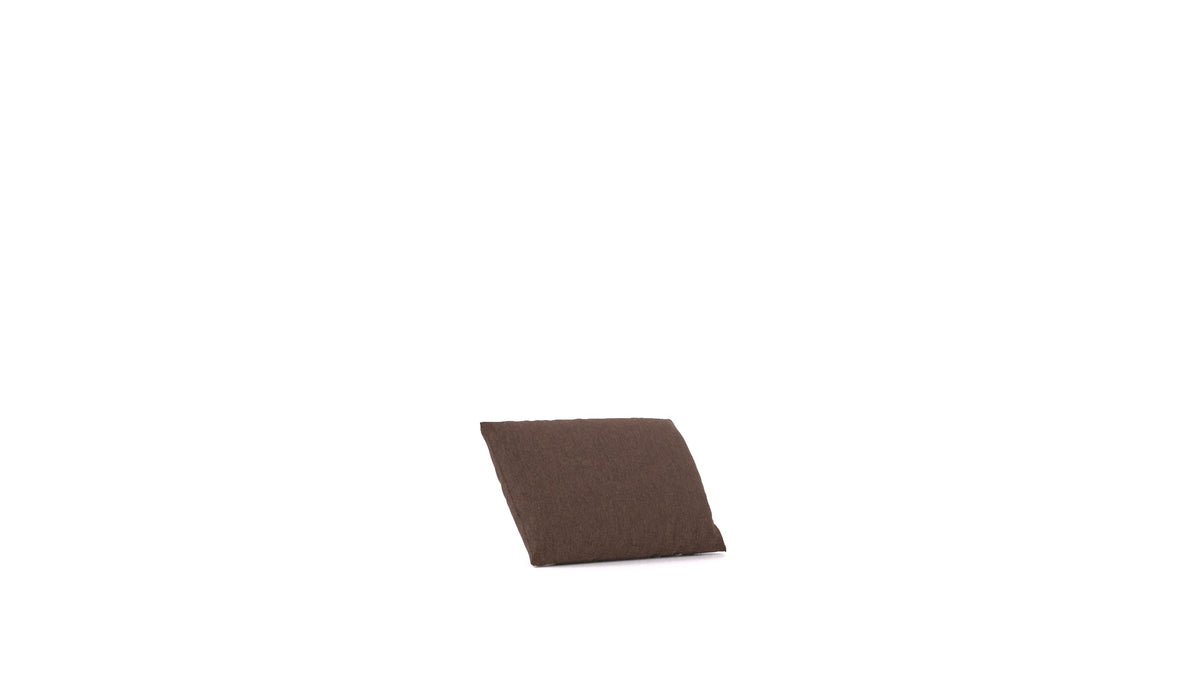 Cascais PA jastuk, jastuk FEYDOM u tkanini Velare ET-27 Chocolate