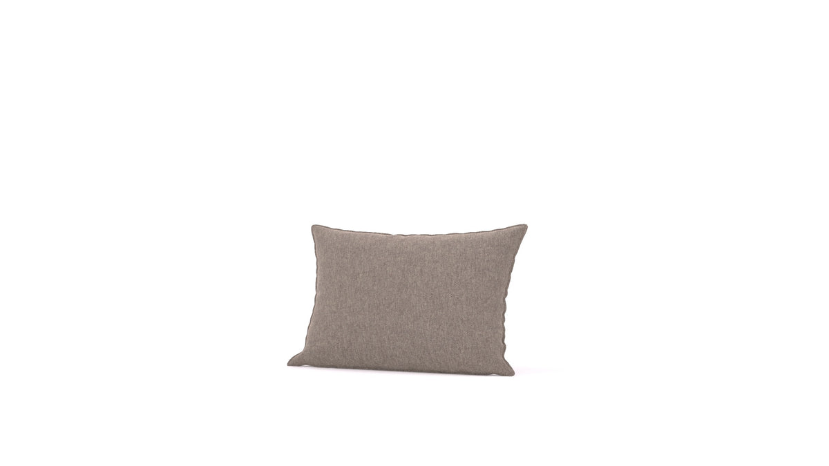 Diagon srednji jastuk, jastuk FEYDOM u tkanini Velare ET-14 Middle Grey