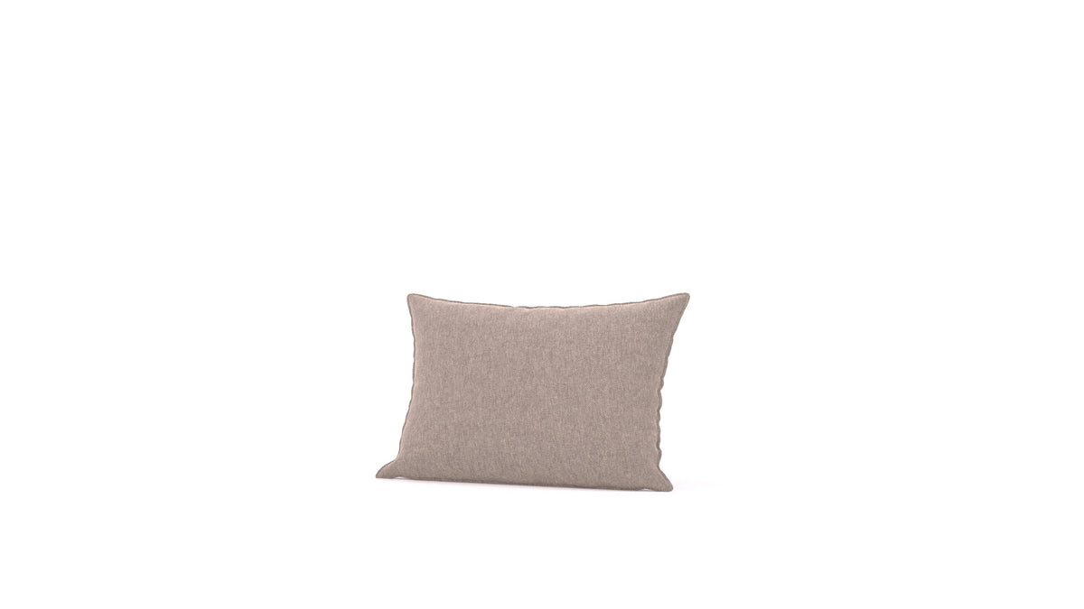Diagon srednji jastuk, jastuk FEYDOM u tkanini Velare ET-15 Light Grey