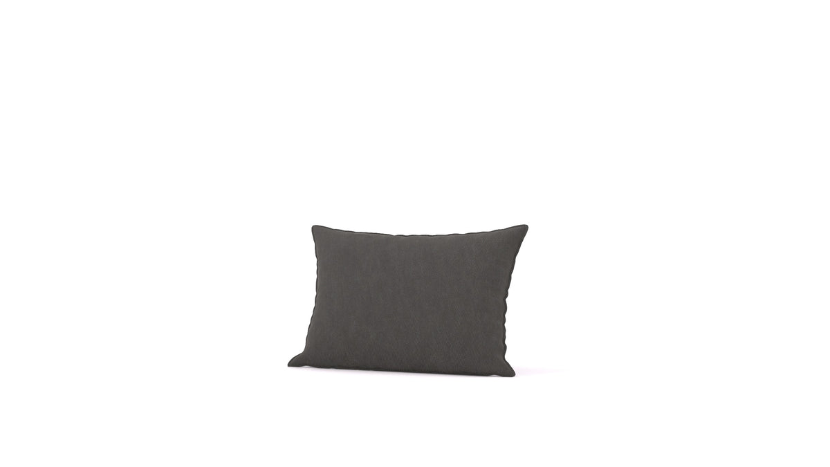 Diagon srednji jastuk, jastuk FEYDOM u tkanini Mollia FF-12 Dark Grey