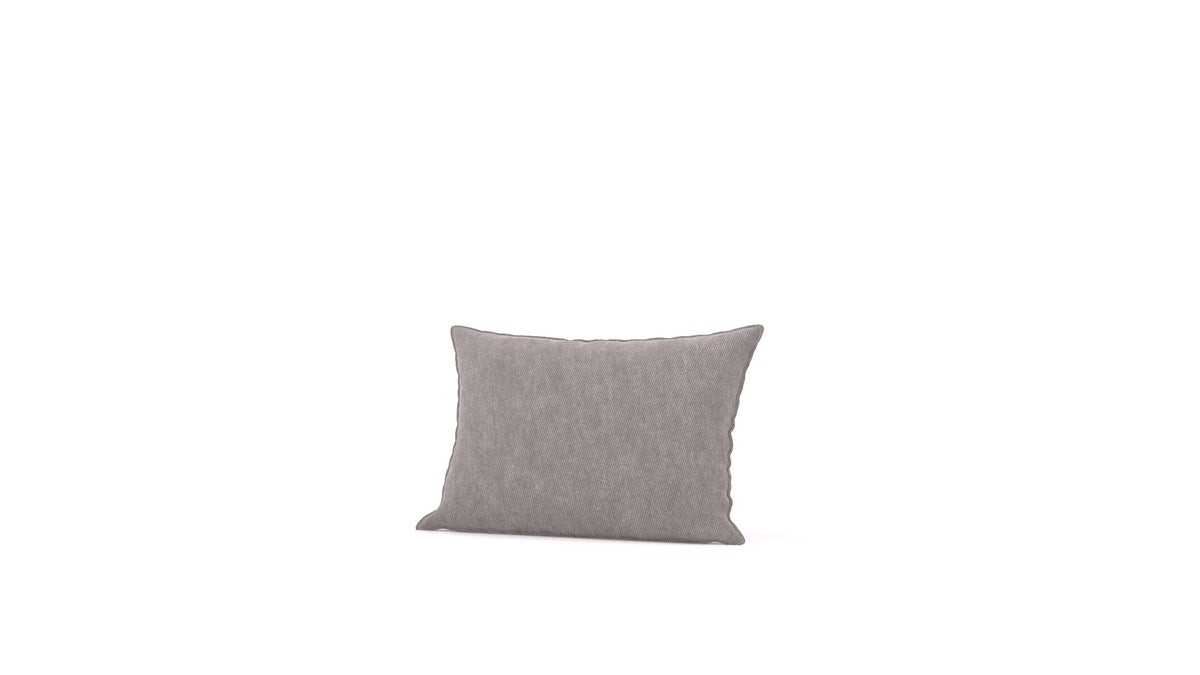 Diagon srednji jastuk, jastuk FEYDOM u tkanini Mollia FF-14 Middle Grey