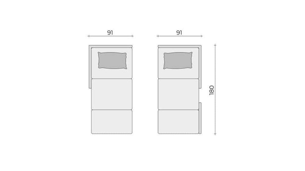 Clooods 4S &ndash; 2x krevet