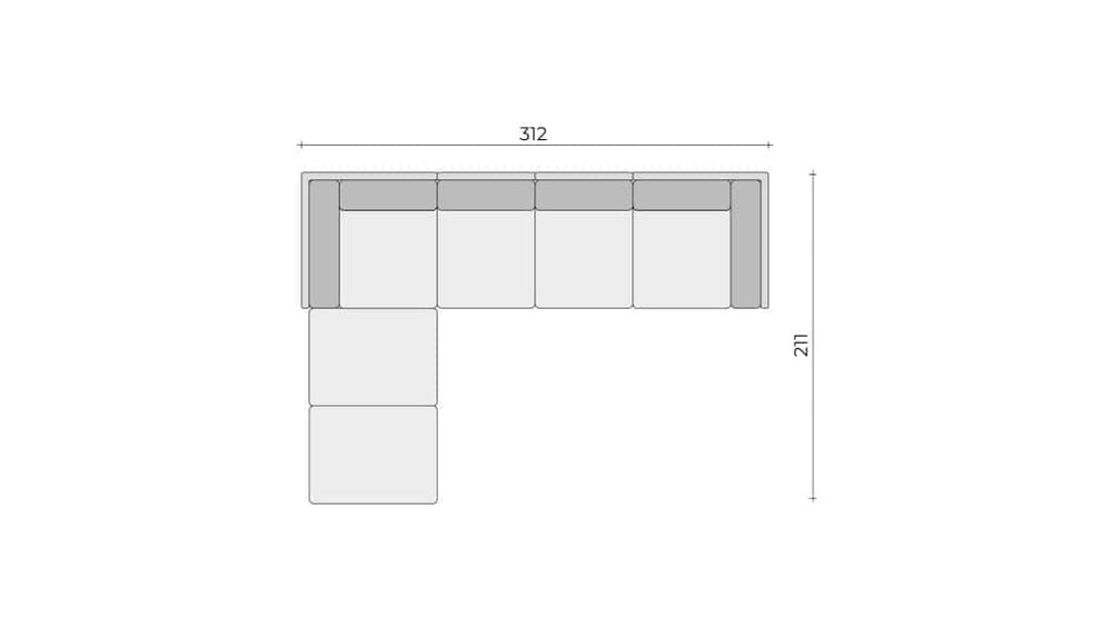 Clooods 4S2+ &ndash; Kutna garnitura
