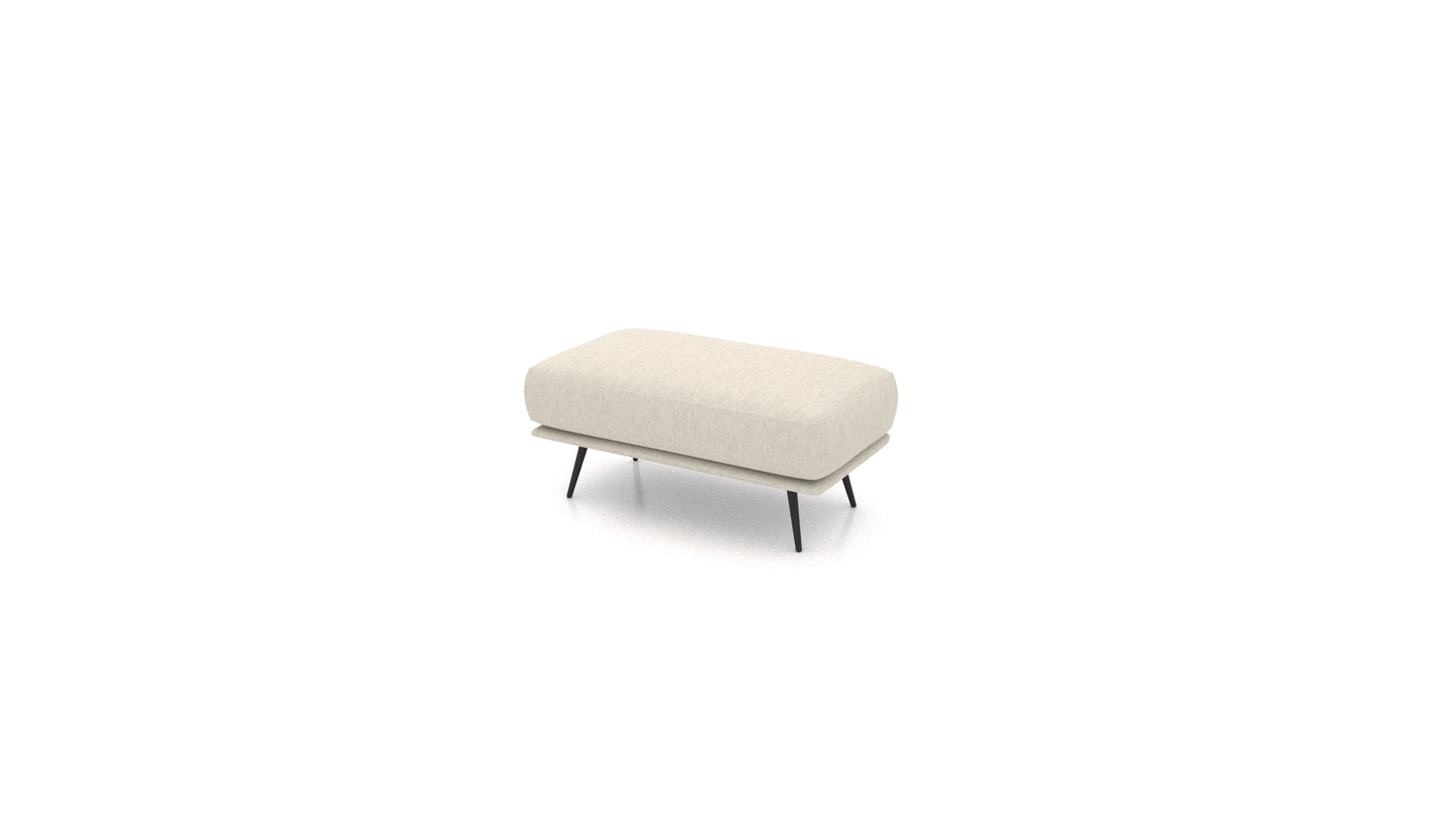 OIKO Tabure, element modularne sjedeće FEYDOM u tkanini Astra AT-80 Light Grey