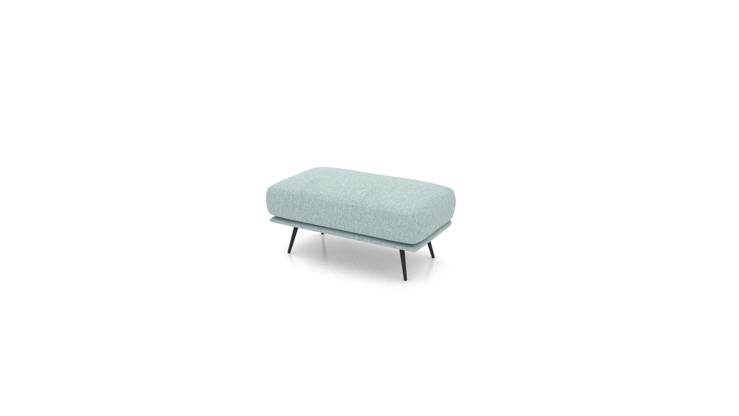 OIKO Tabure, element modularne sjedeće FEYDOM u tkanini Alure DE-75 Pastel Blue