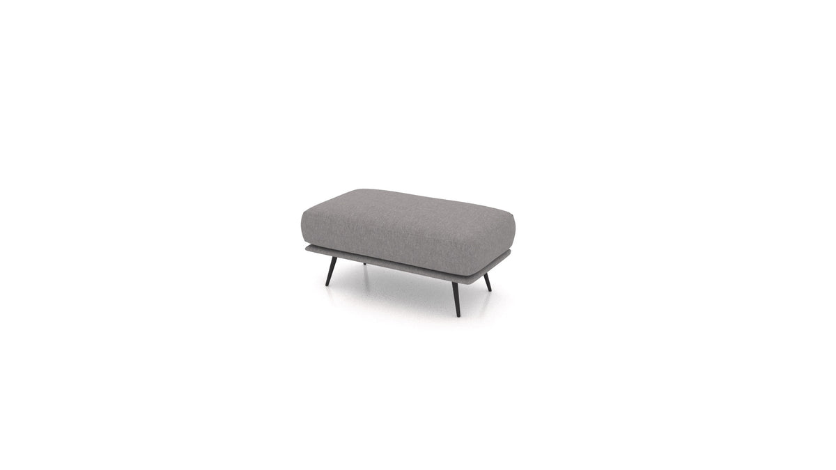 OIKO Tabure, element modularne sjedeće FEYDOM u tkanini Velare ET-14 Middle Grey
