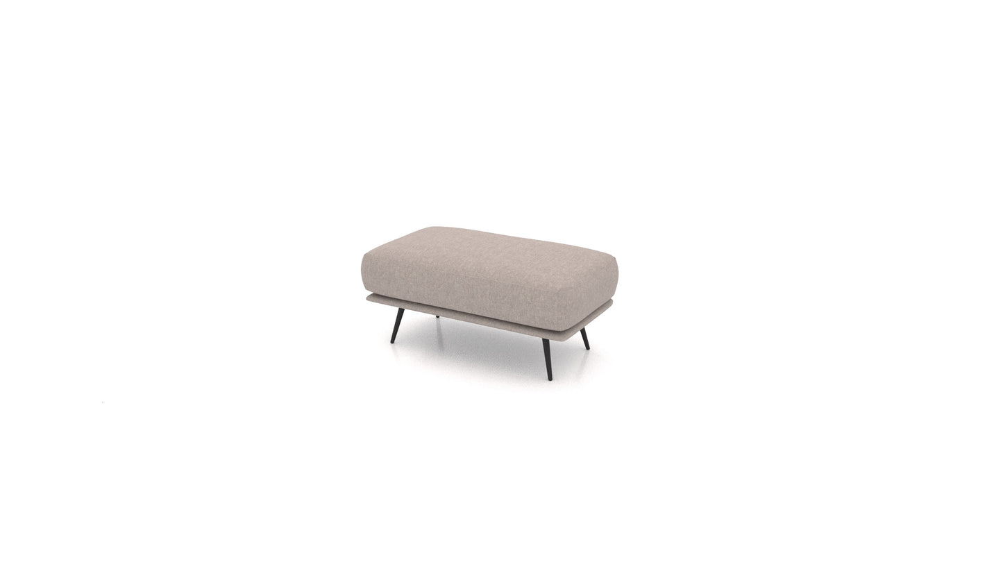 OIKO Tabure, element modularne sjedeće FEYDOM u tkanini Velare ET-15 Light Grey
