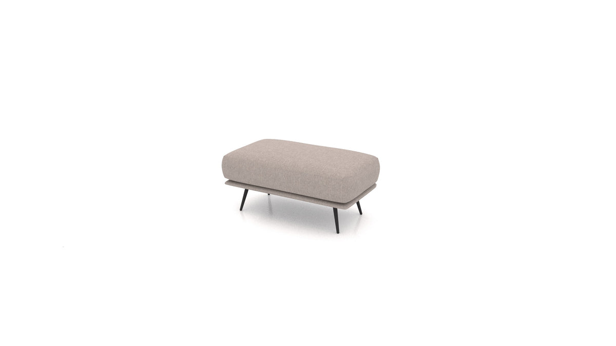 OIKO Tabure, element modularne sjedeće FEYDOM u tkanini Velare ET-15 Light Grey