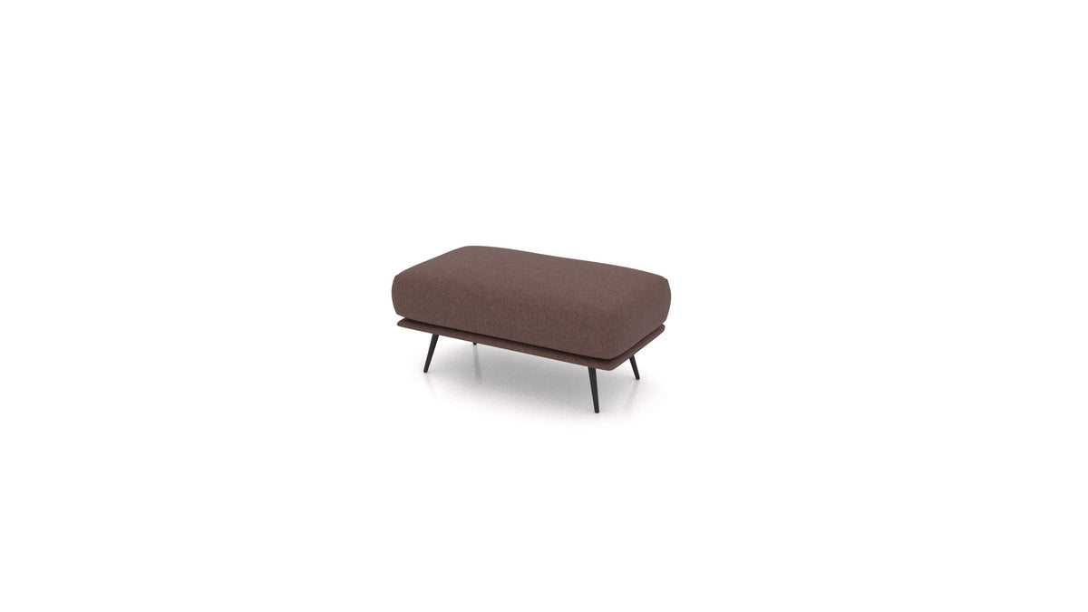 OIKO Tabure, element modularne sjedeće FEYDOM u tkanini Velare ET-27 Chocolate