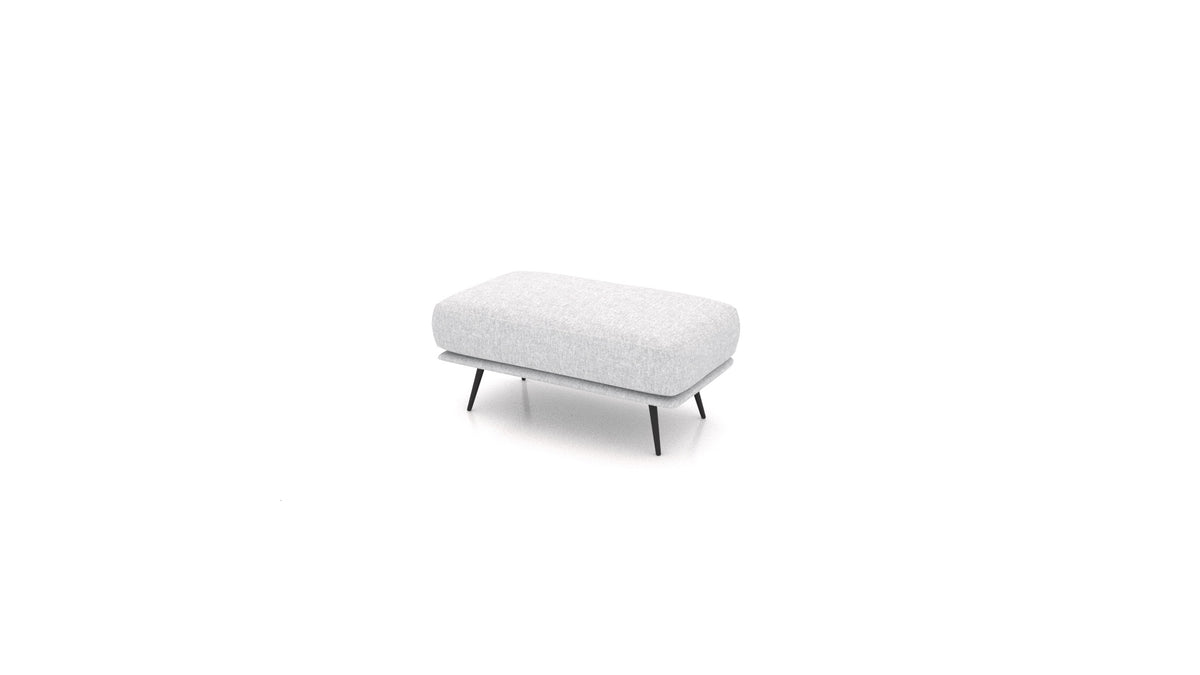 OIKO Tabure, element modularne sjedeće FEYDOM u tkanini Velare ET-90 Light Aquamarine