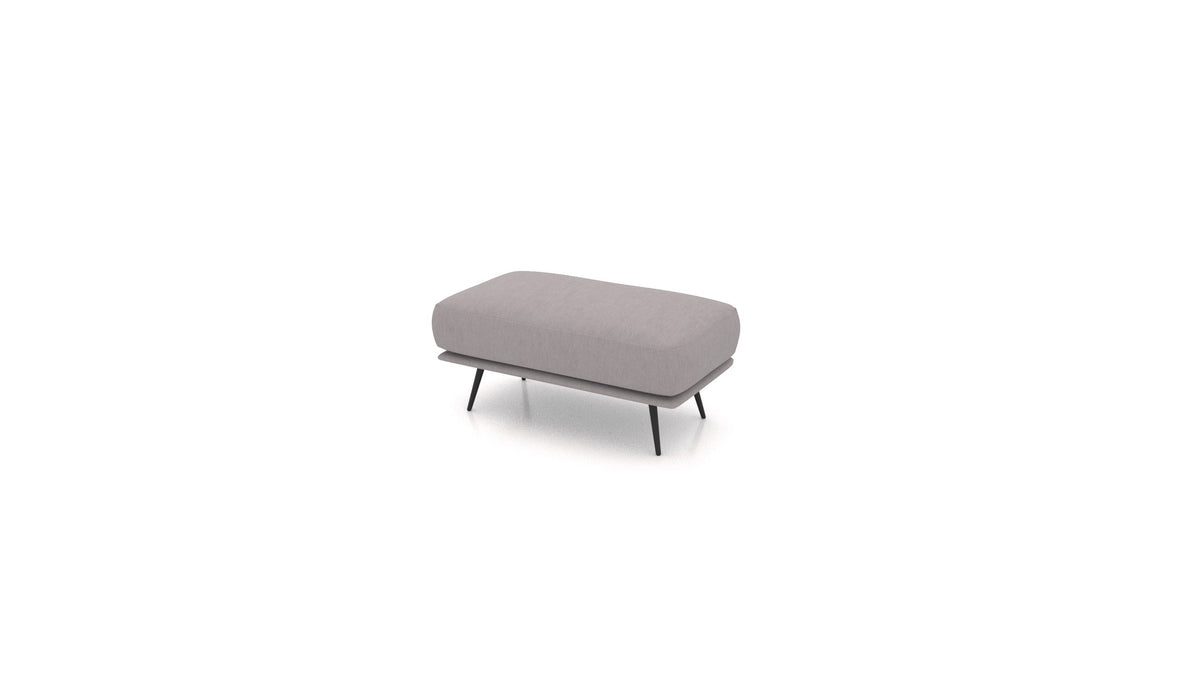 OIKO Tabure, element modularne sjedeće FEYDOM u tkanini Mollia FF-14 Middle Grey