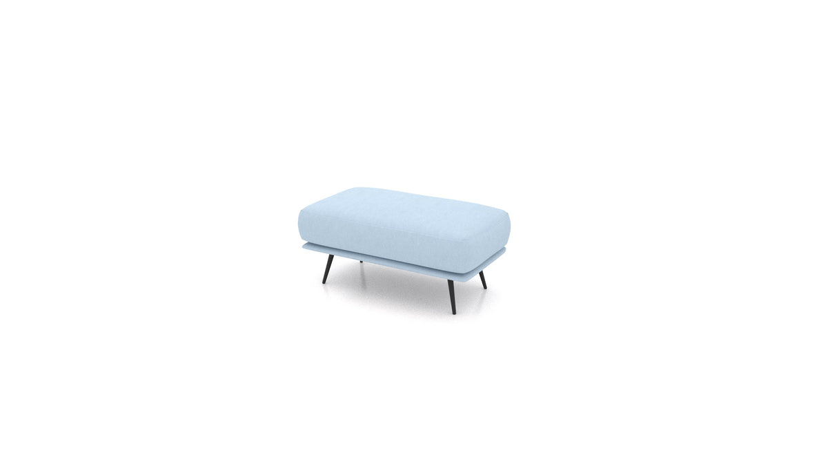 OIKO Tabure, element modularne sjedeće FEYDOM u tkanini Mollia FF-19 Pastel Blue