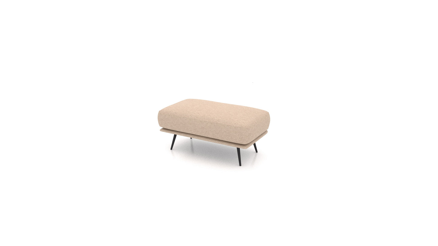 OIKO Tabure, element modularne sjedeće FEYDOM u tkanini Icon IC-06 Cappuccino