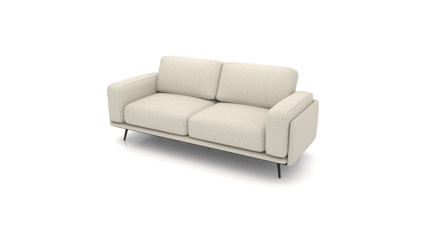 OIKO Trosjed, modularna sjedeća garnitura FEYDOM u tkanini Astra AT-80 Light Grey