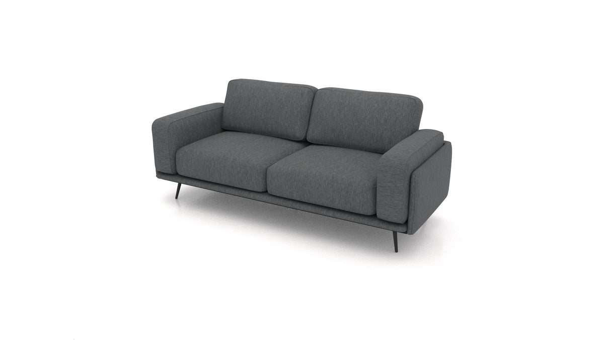 OIKO Trosjed, modularna sjedeća garnitura FEYDOM u tkanini Astra AT-88 Dark Grey