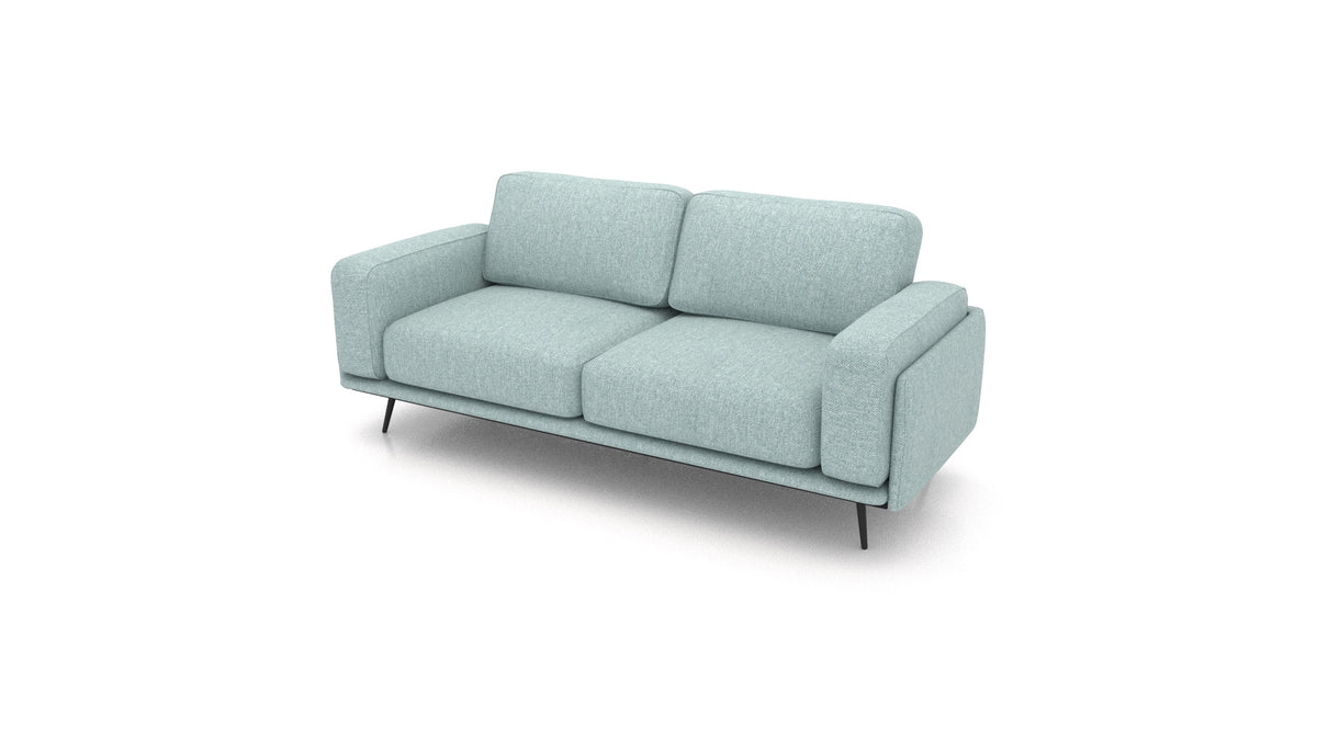 OIKO Trosjed, modularna sjedeća garnitura FEYDOM u tkanini Alure DE-75 Pastel Blue