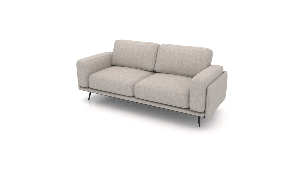 OIKO Trosjed, modularna sjedeća garnitura FEYDOM u tkanini Phoenix FE-84 Middle Grey