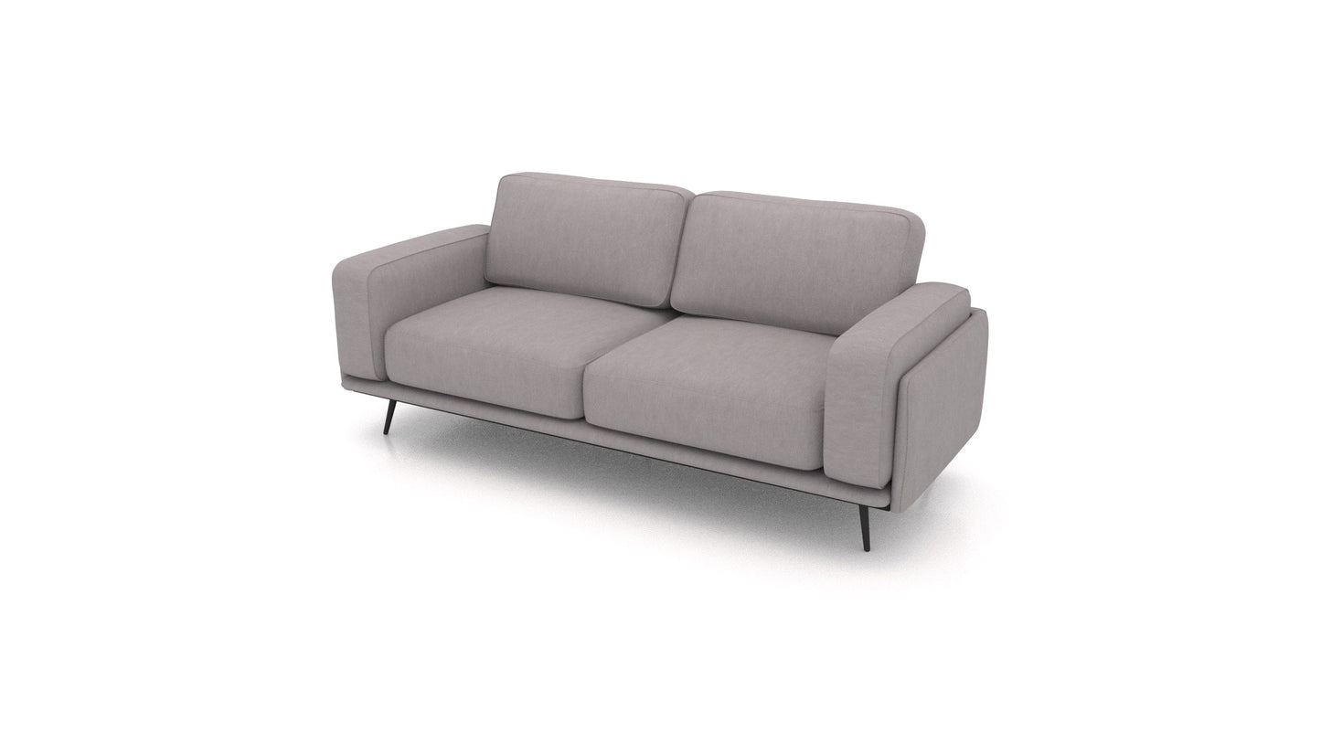 OIKO Trosjed, modularna sjedeća garnitura FEYDOM u tkanini Mollia FF-14 Middle Grey