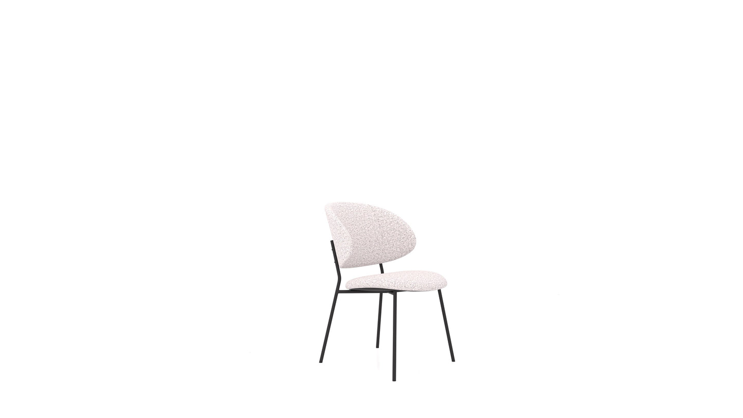 Stolica ST-2, tabure FEYDOM u tkanini Hygge HG-09 Light Grey