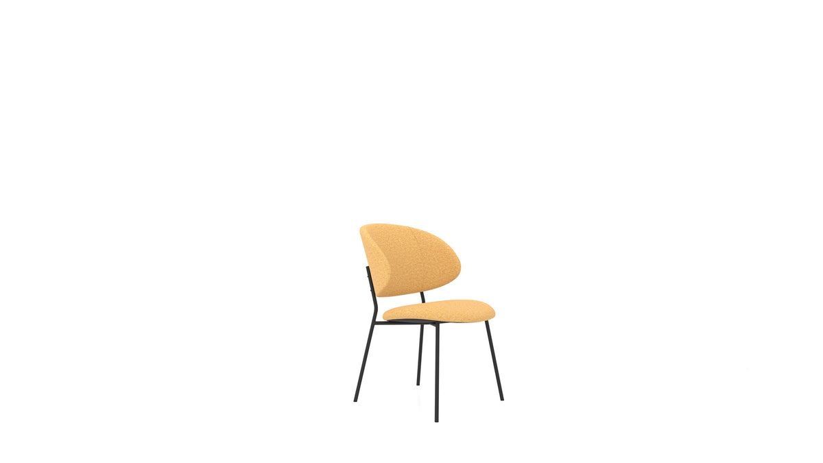 Stolica ST-2, tabure FEYDOM u tkanini Hygge HG-53 Yellow