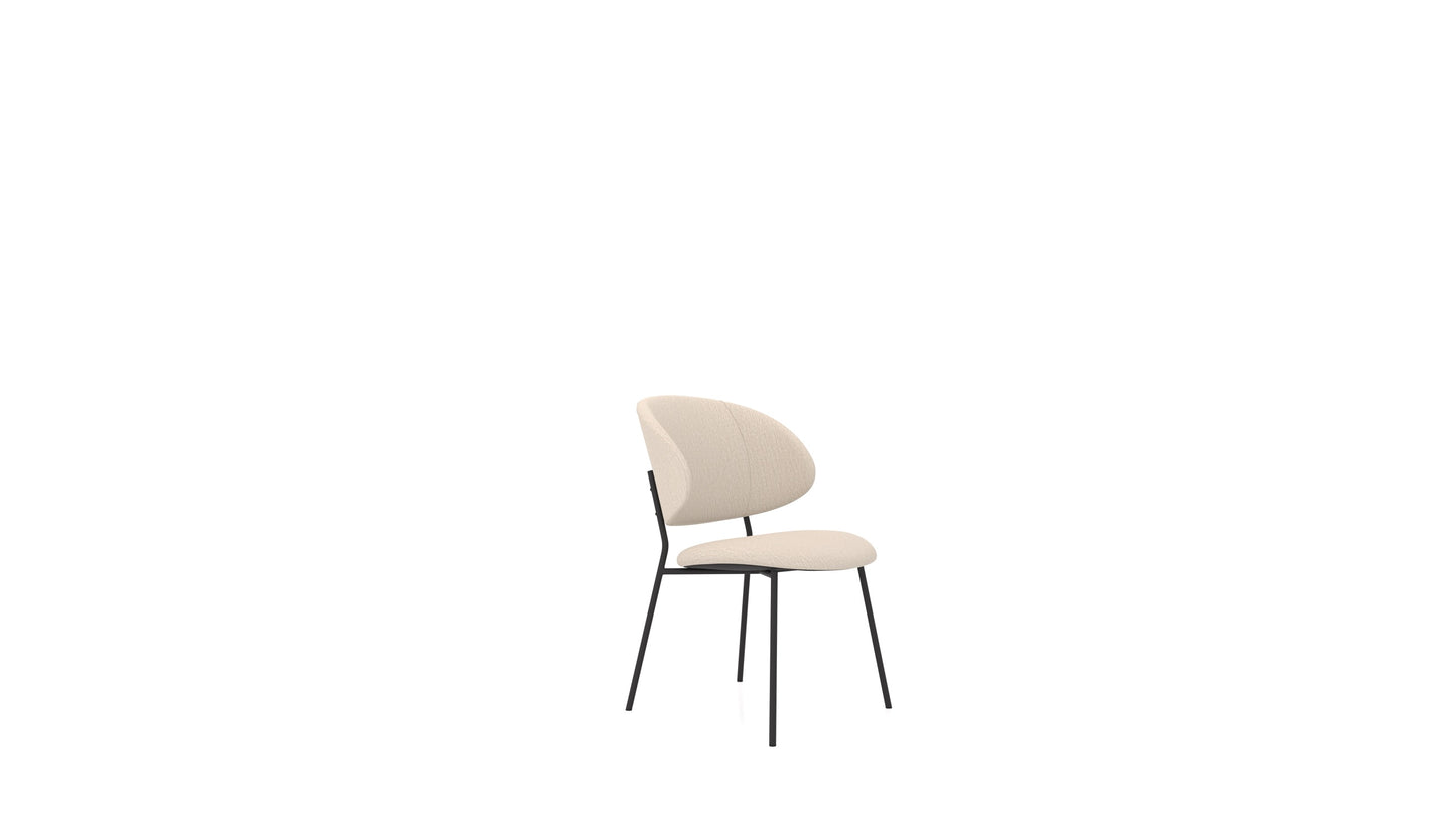 Stolica ST-2, tabure FEYDOM u tkanini Heim HM-06 Natur