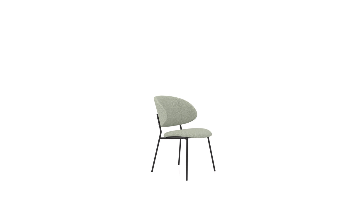 Stolica ST-2, tabure FEYDOM u tkanini Heim HM-34 Jade