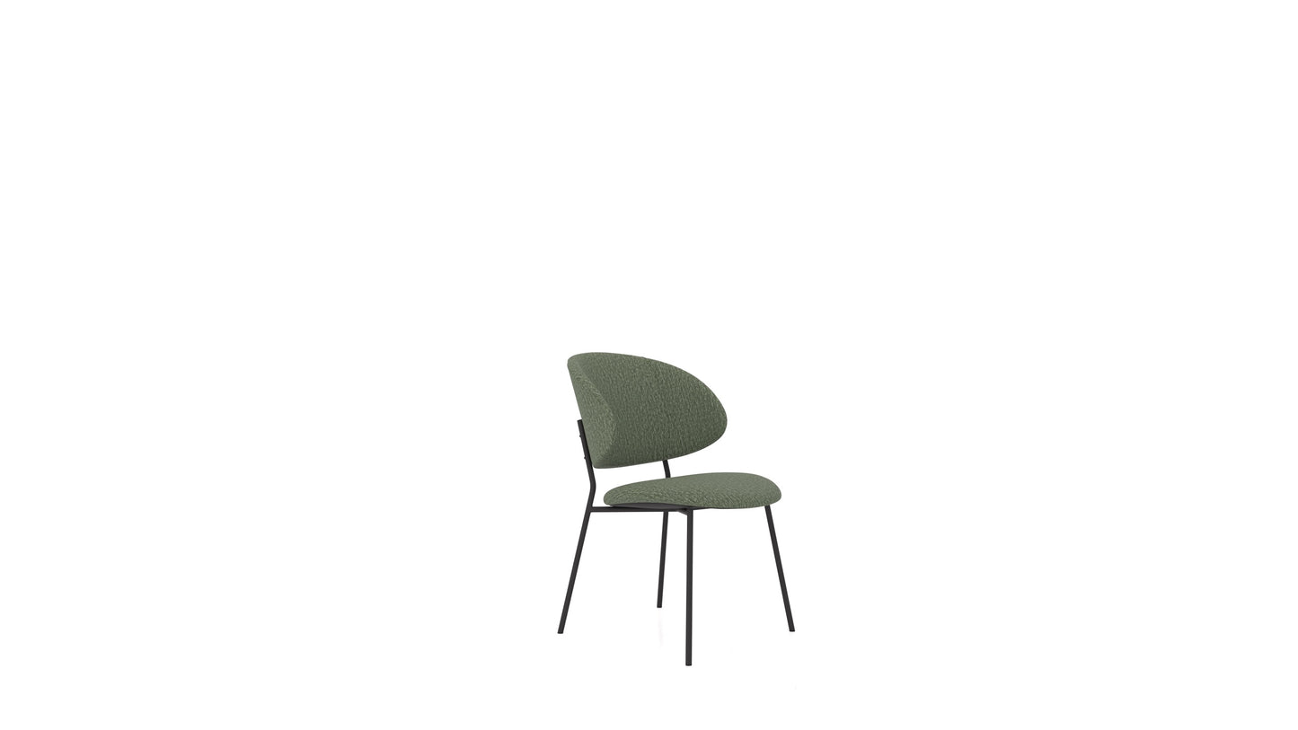 Stolica ST-2, tabure FEYDOM u tkanini Heim HM-39 Forest