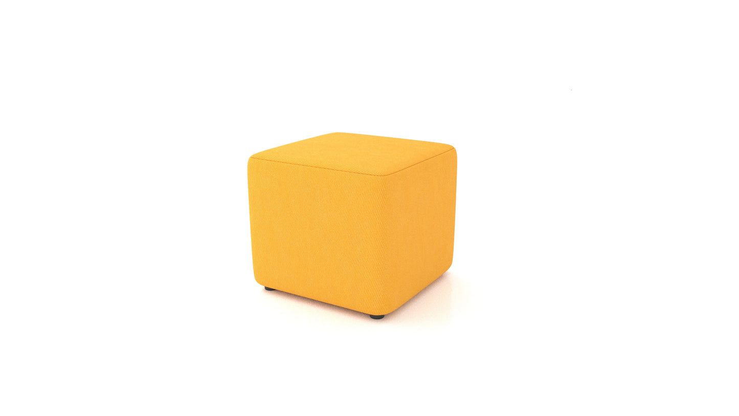 Tabure TA-1, tabure FEYDOM u tkanini Mollia FF-16 Yellow