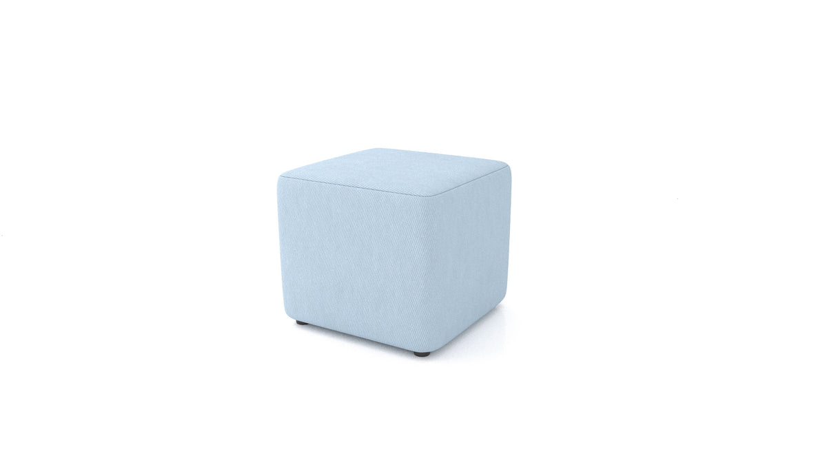 Tabure TA-1, tabure FEYDOM u tkanini Mollia FF-19 Pastel Blue