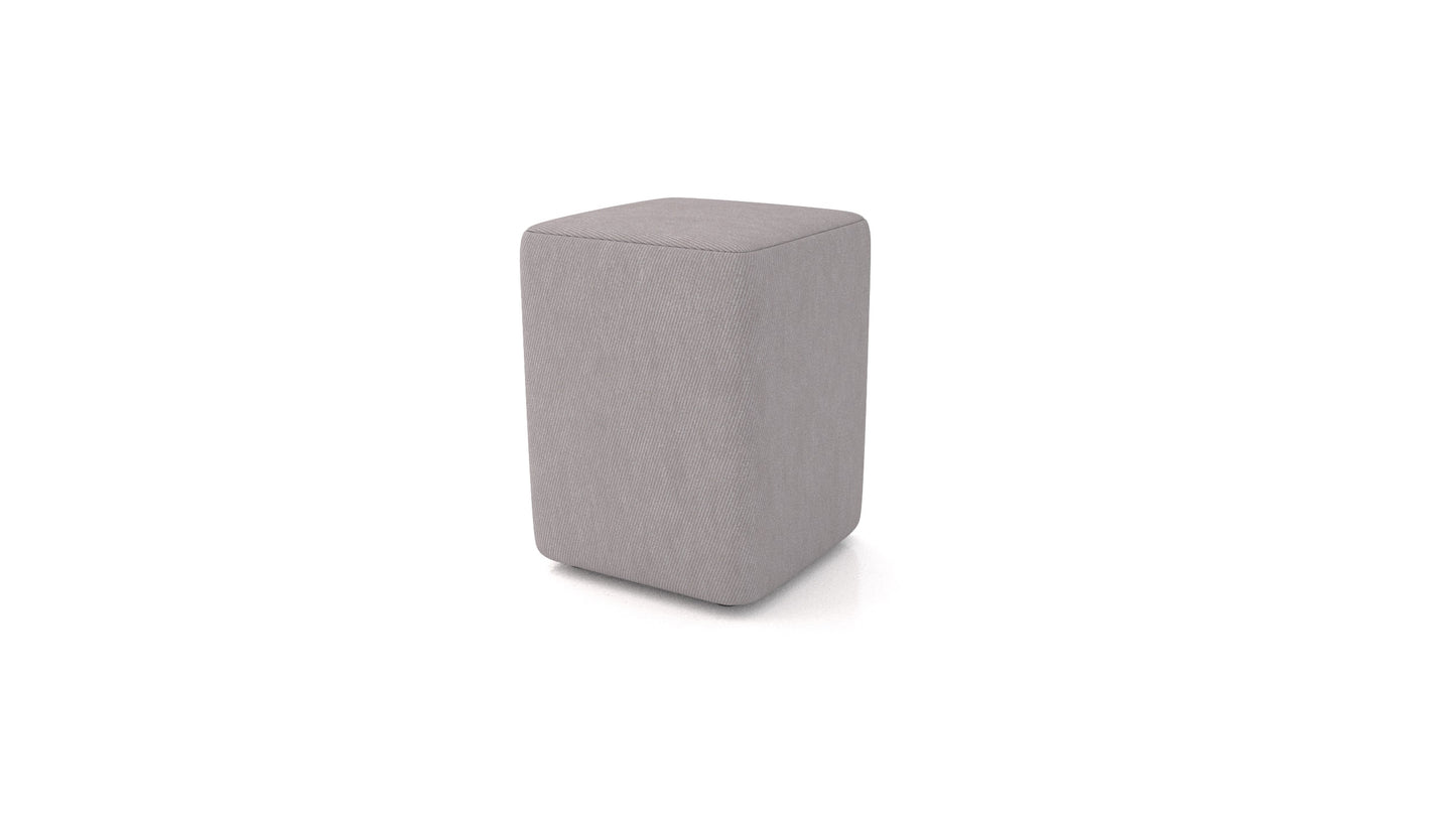 Tabure TA-4, tabure FEYDOM u tkanini Mollia FF-14 Middle Grey