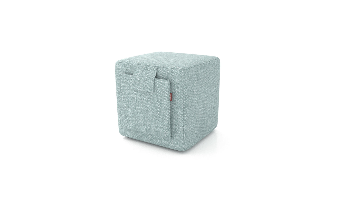 Tabure Tuck, tabure FEYDOM u tkanini Alure DE-75 Pastel Blue