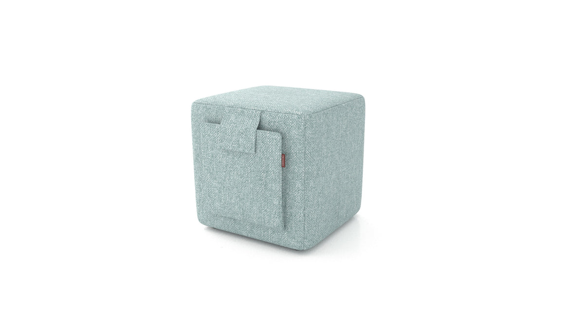 Tabure Tuck, tabure FEYDOM u tkanini Alure DE-75 Pastel Blue