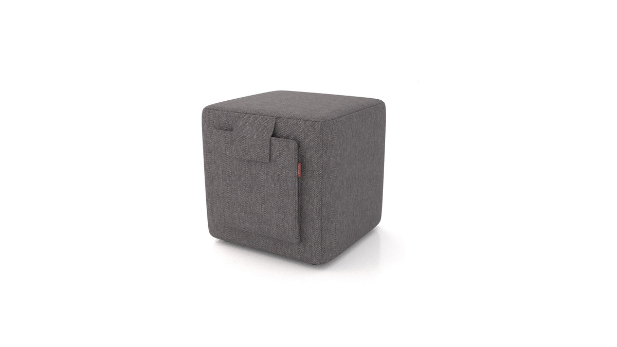 Tabure Tuck, tabure FEYDOM u tkanini Velare ET-12 Dark Grey