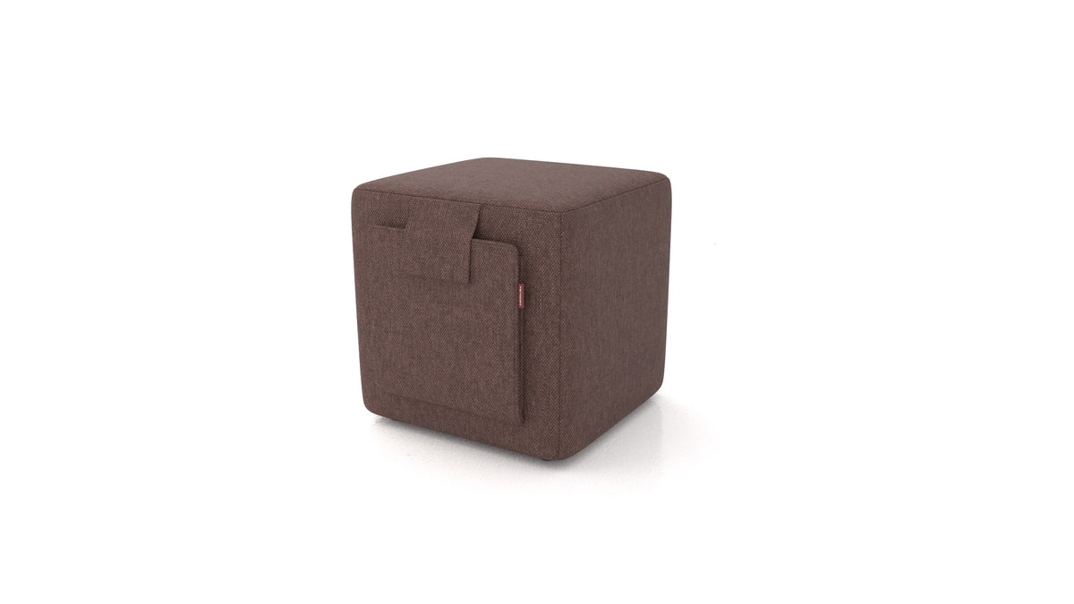 Tabure Tuck, tabure FEYDOM u tkanini Velare ET-27 Chocolate