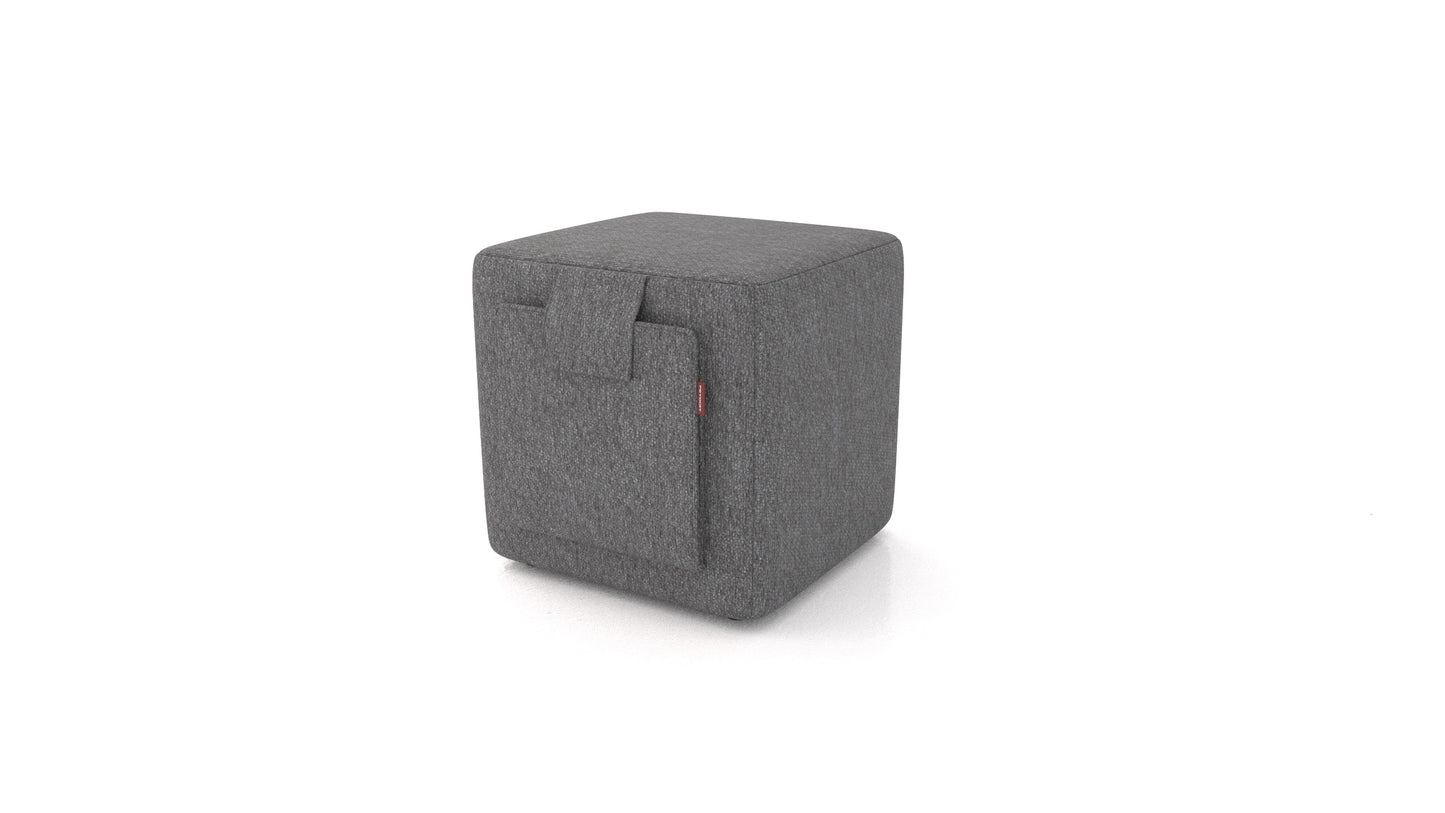 Tabure Tuck, tabure FEYDOM u tkanini Phoenix FE-92 Dark Grey