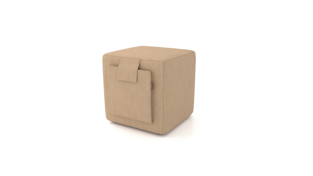 Tabure Tuck, tabure FEYDOM u tkanini Mollia FF-13 Cappuccino