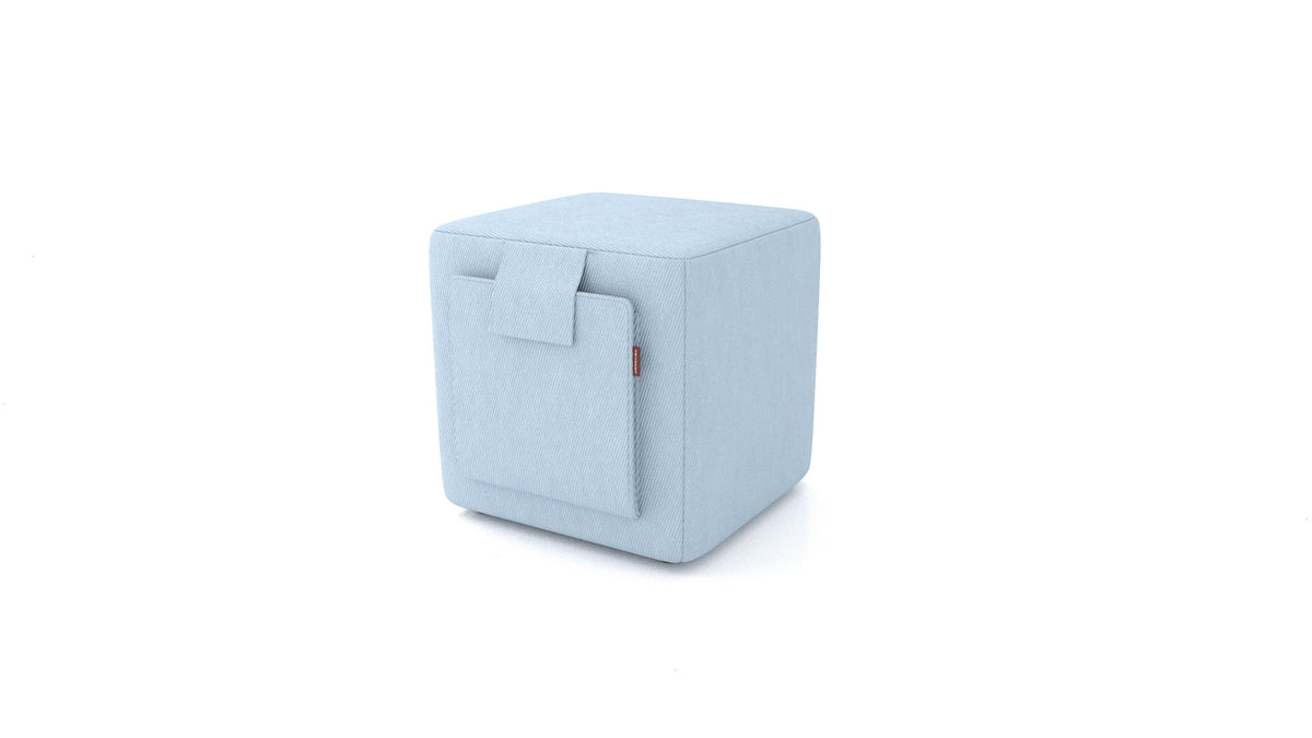 Tabure Tuck, tabure FEYDOM u tkanini Mollia FF-19 Pastel Blue