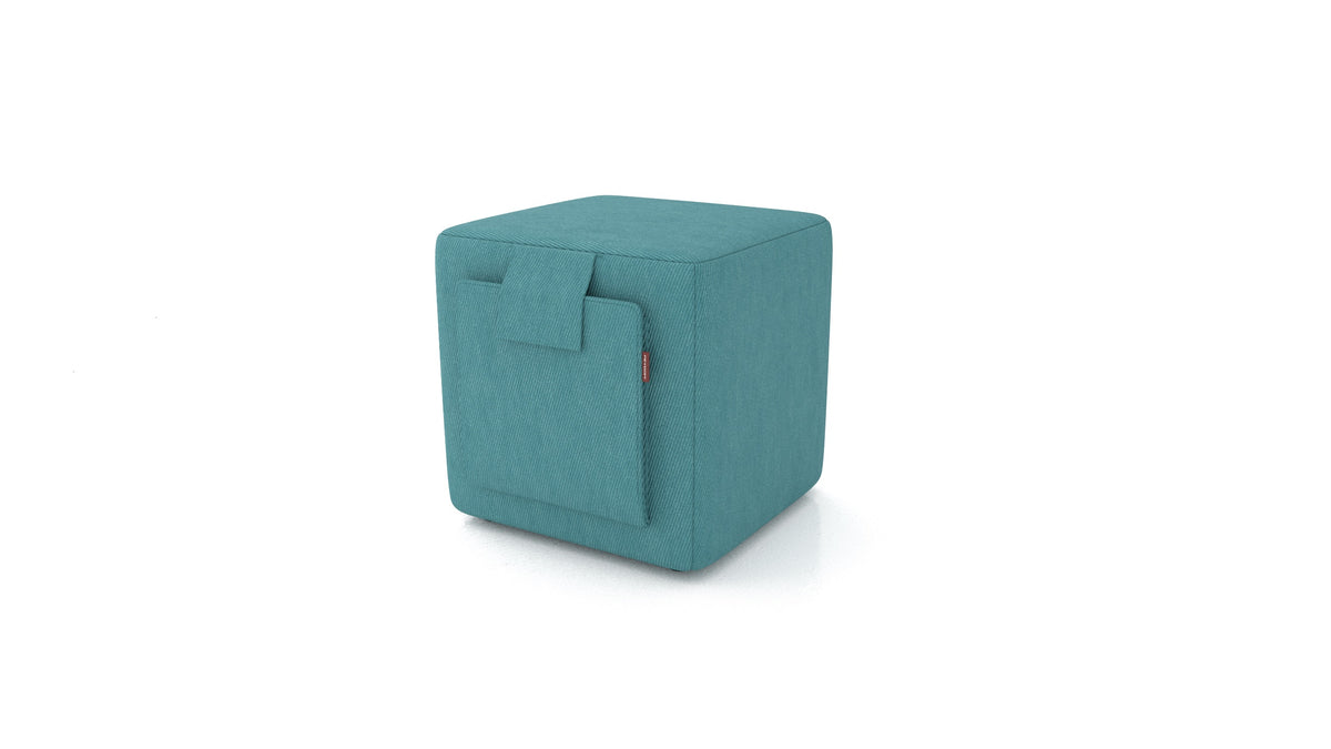 Tabure Tuck, tabure FEYDOM u tkanini Mollia FF-20 Turquoise