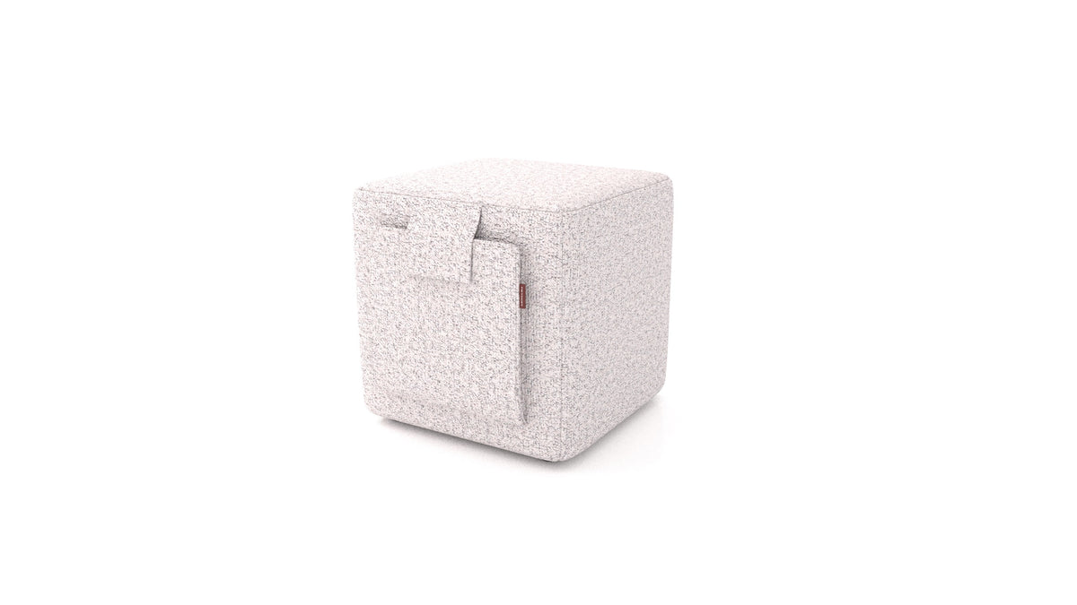 Tabure Tuck, tabure FEYDOM u tkanini Hygge HG-09 Light Grey