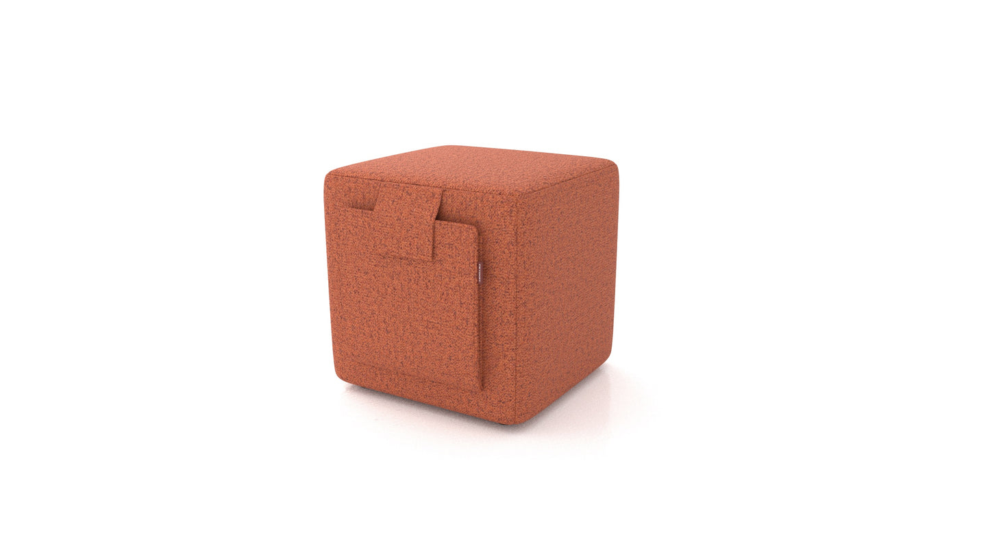 Tabure Tuck, tabure FEYDOM u tkanini Hygge HG-56 Terracotta